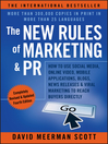 Cover image for The New Rules of Marketing & PR